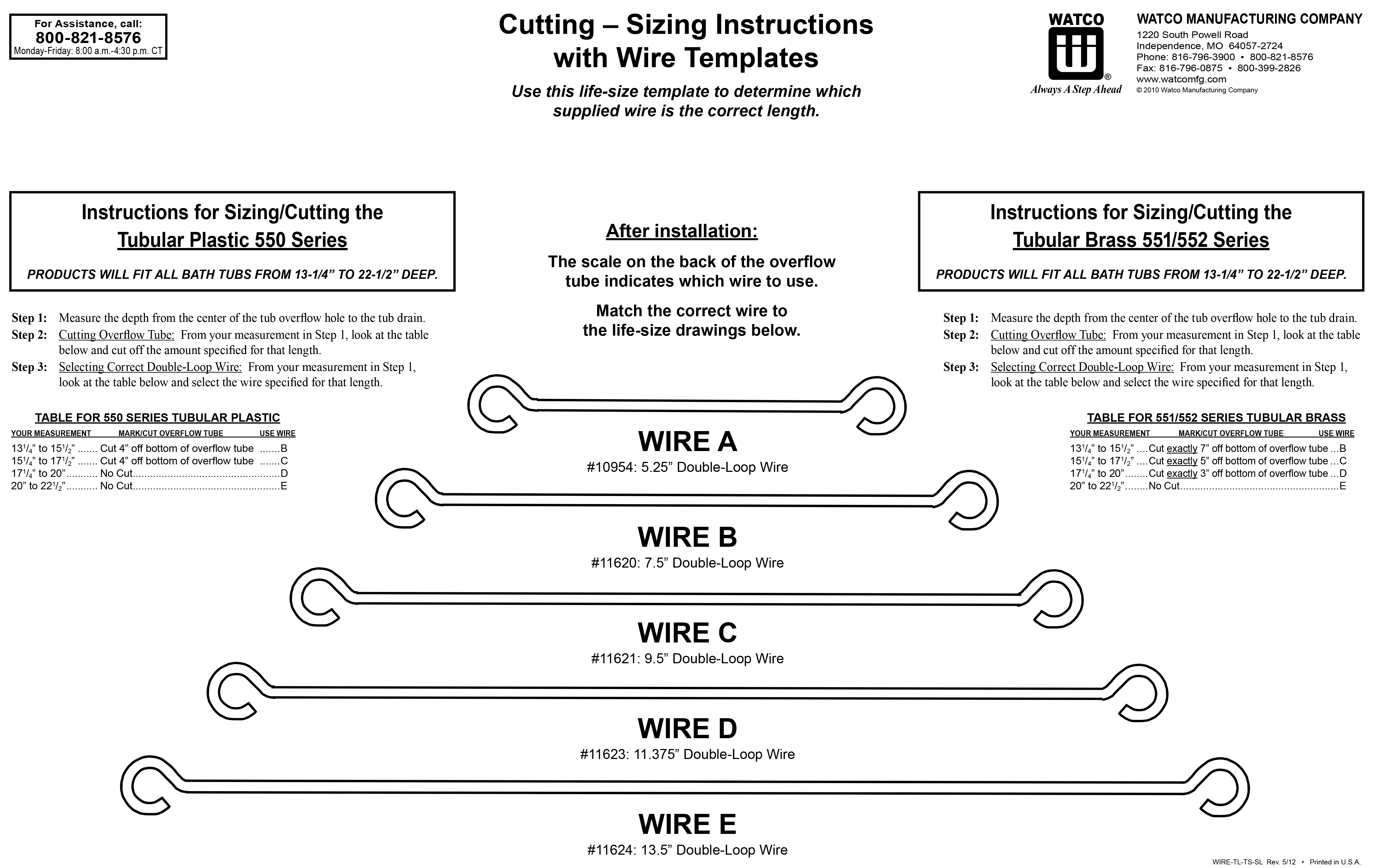 Trip Lever Installation Instructions For Quick Adjust Slip Lock And Watco Trip Lever Installation Instructions For Quick Adjust Slip Lock And Turnstyle
